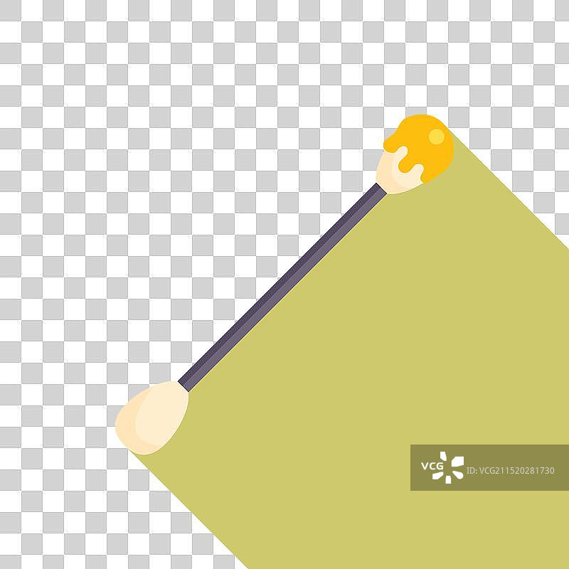 棉签蘸蜂蜜的民间疗法图片素材