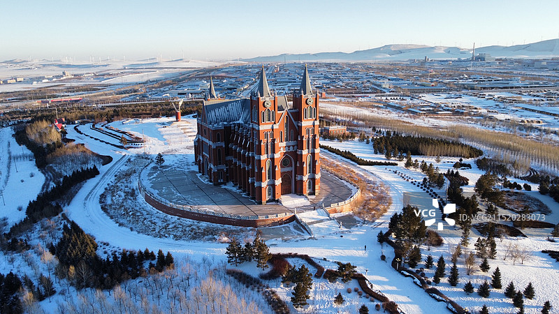 满洲里婚礼宫图片素材