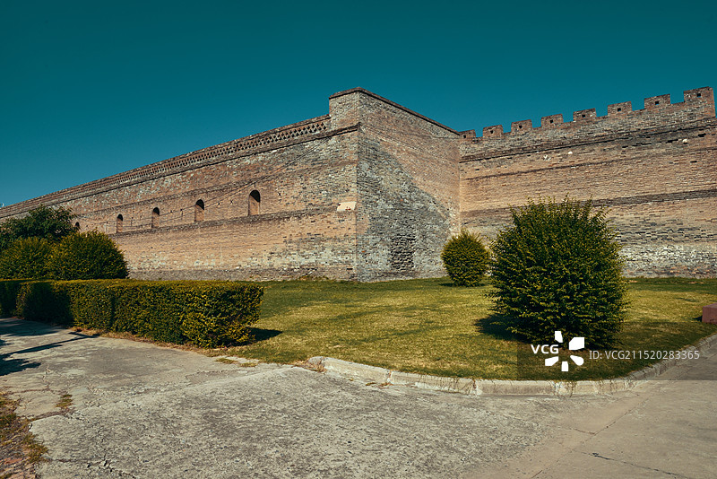 陕西大荔丰图义仓外墙图片素材