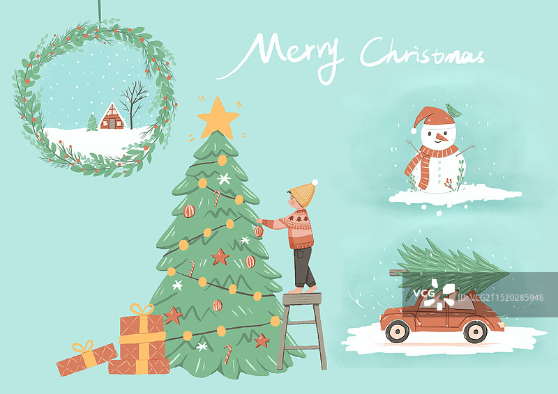 圣诞节的活动图片素材