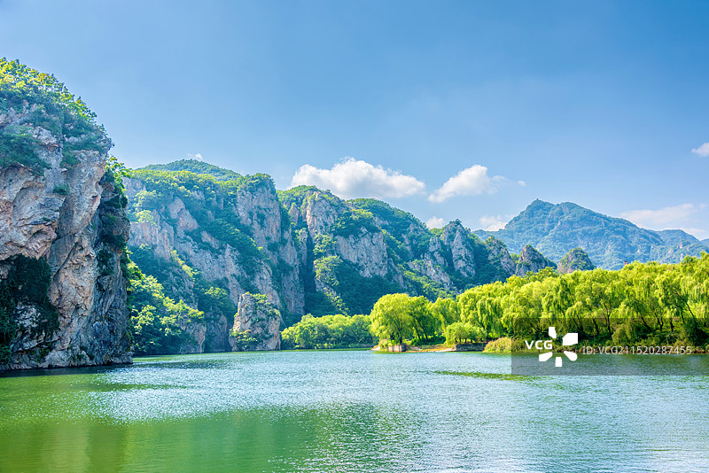 中国辽宁大连庄河冰峪沟自然风光图片素材