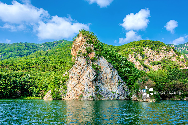 中国辽宁大连庄河冰峪沟自然风光图片素材