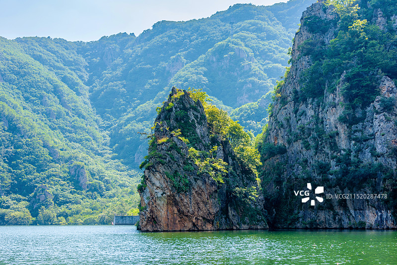 中国辽宁大连庄河冰峪沟自然风光图片素材