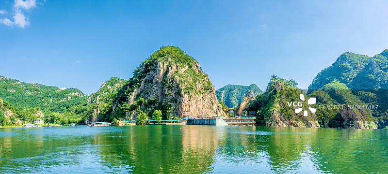 中国辽宁大连庄河冰峪沟自然风光图片素材