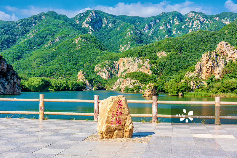 中国辽宁大连庄河冰峪沟自然风光图片素材