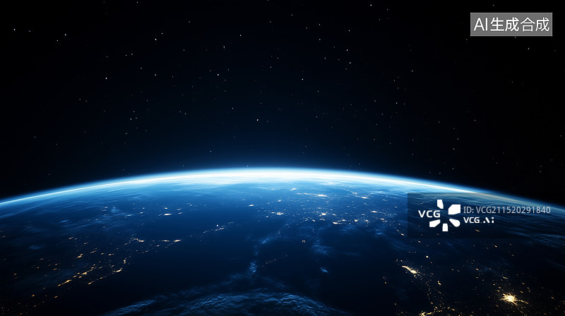 【AI数字艺术】地球背景图片素材