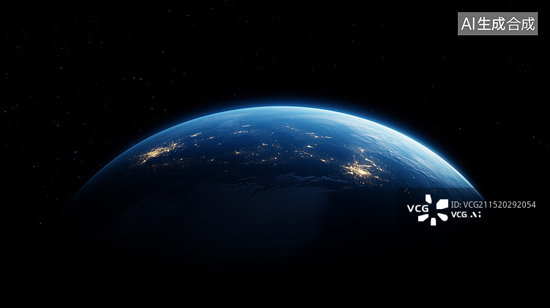 【AI数字艺术】地球背景图片素材