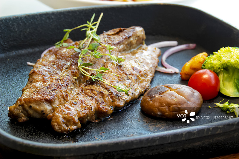 铁板牛扒图片素材