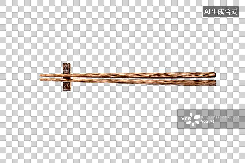 【AI数字艺术】放在筷架上的筷子图片素材