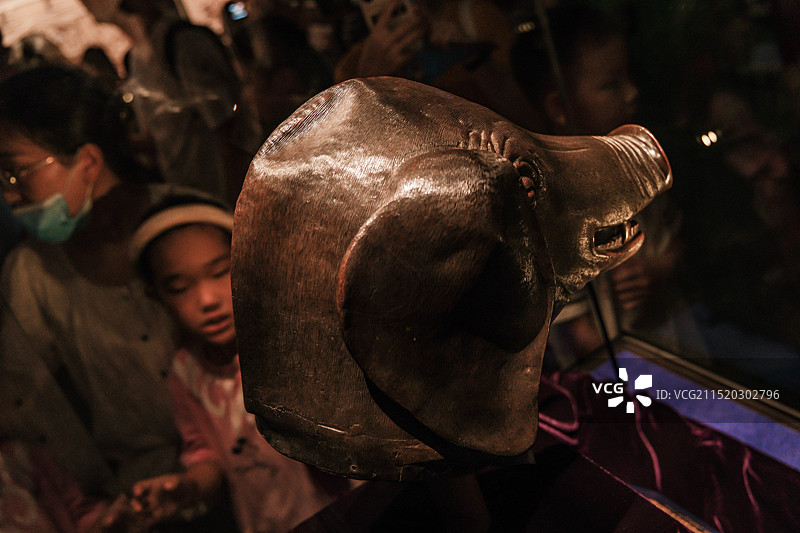 2024“盛世回归·彭城聚首”  圆明园兽首特展-猪首（原件）图片素材