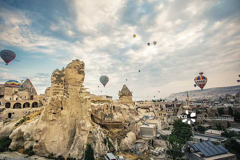 卡帕多奇亚热气球图片素材