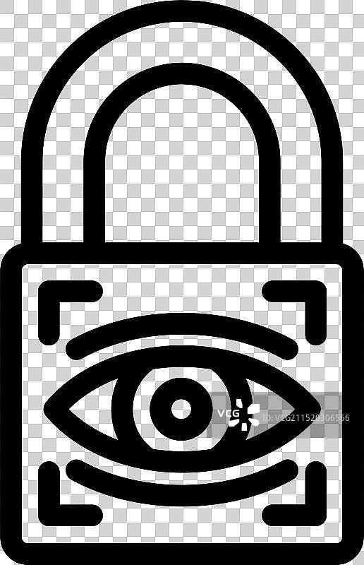 家长控制产品标签警示线图标图片素材