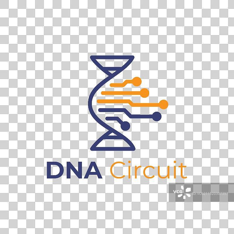 DNA电路技术科学分子线图片素材
