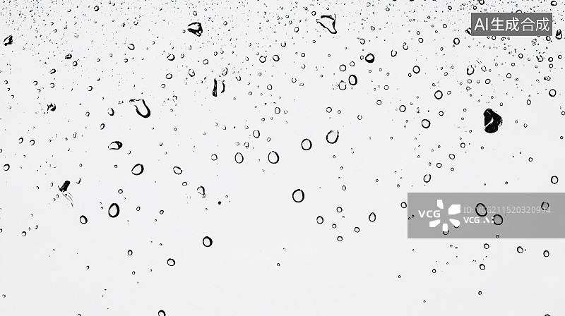 【AI数字艺术】水滴凝结的艺术图片素材