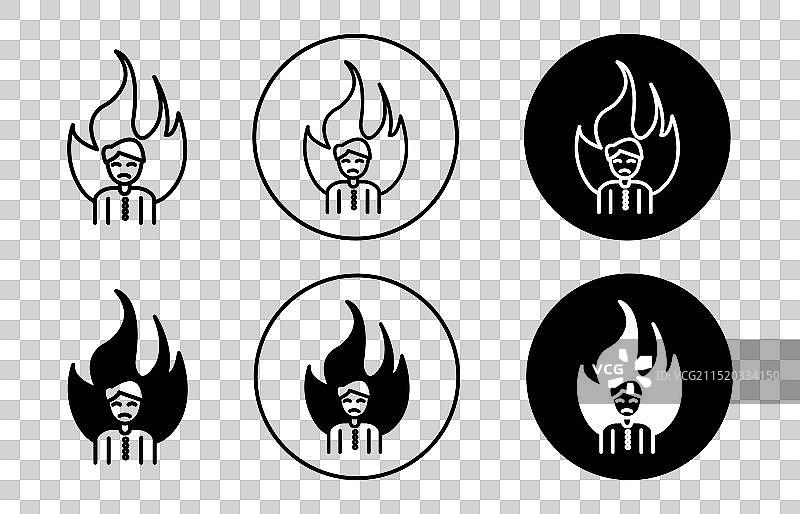 倦怠图标图片素材