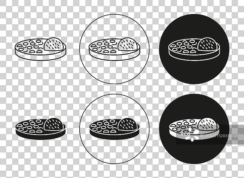 白色背景上的咖喱饭图片素材