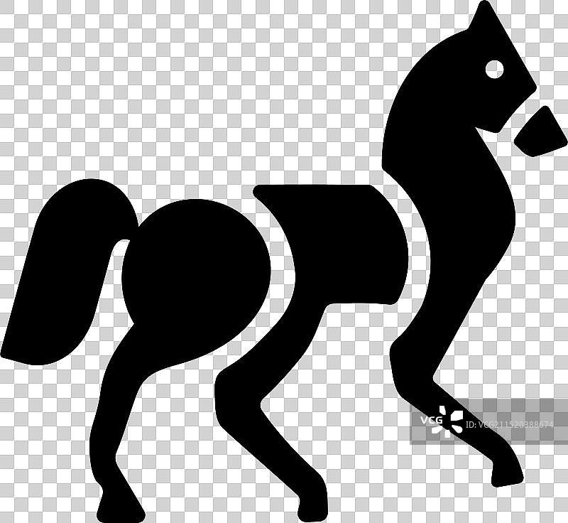 普氏野马图片素材