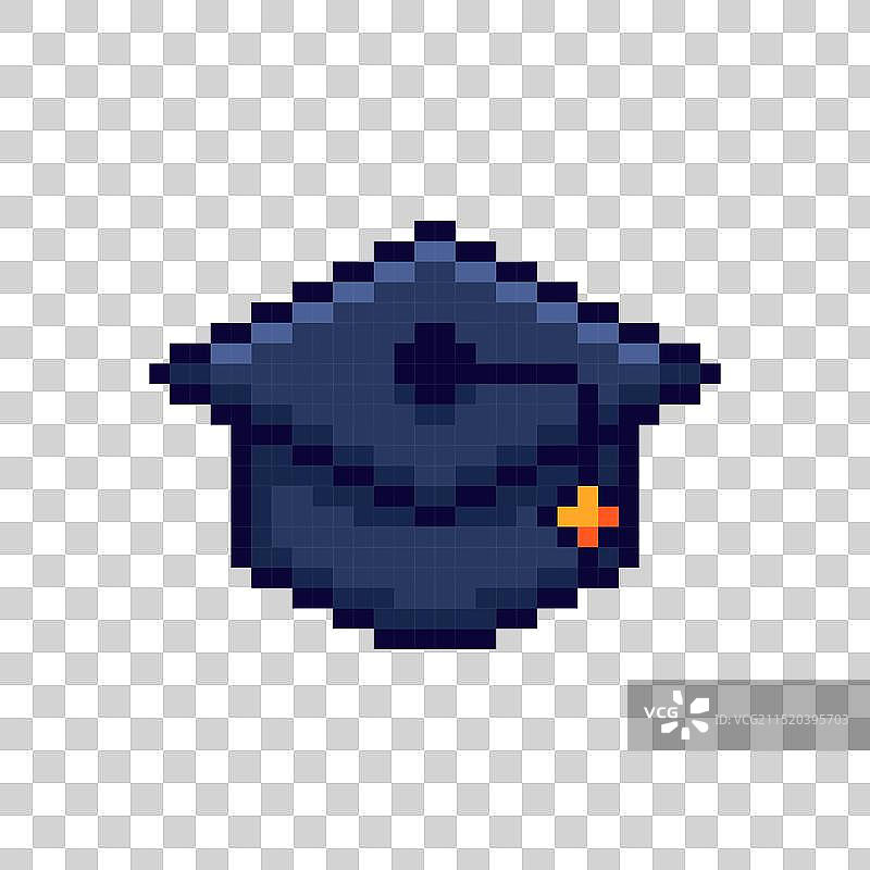 像素艺术毕业帽游戏资源设计图片素材