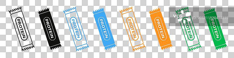 运动能量蛋白棒图标图片素材