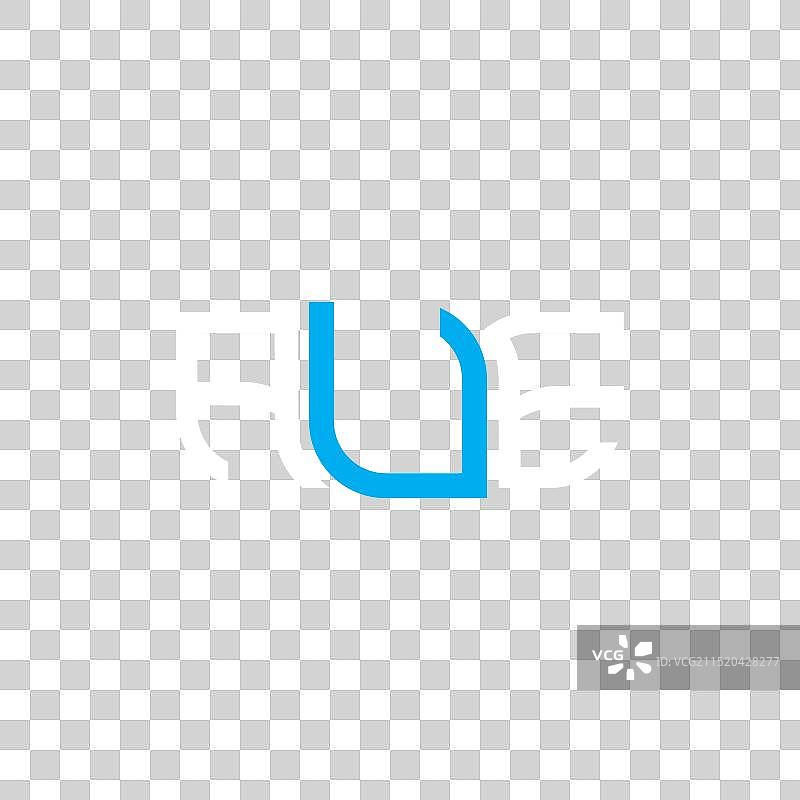 简约现代的AUE标志设计图片素材