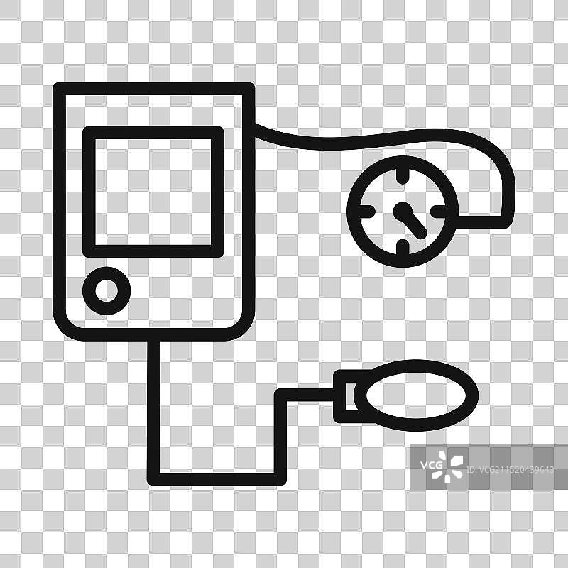 BP检查机图标填充样式图片素材