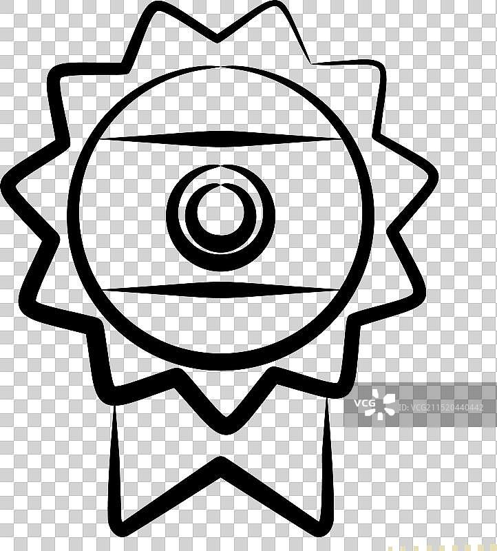 与印度象征手相关的印度奖项图标图片素材