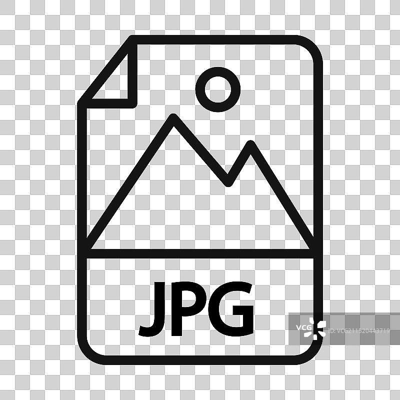 JPG图标系列数字图像格式图片素材