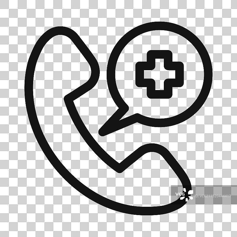 医疗救助填充图标图片素材