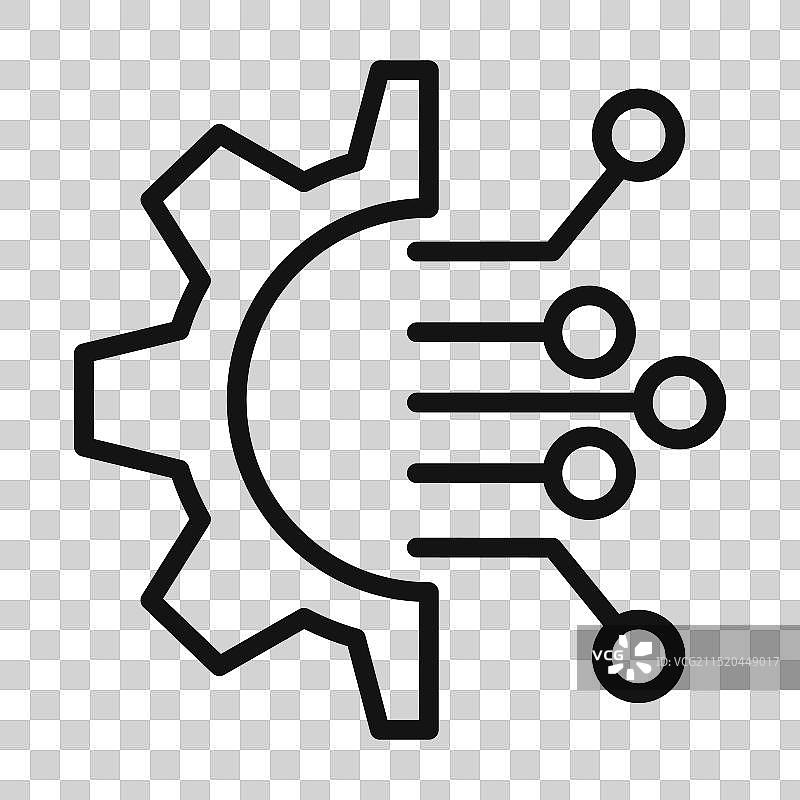 变换图标系列：变革与创新图片素材