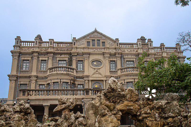 张学良故居 大青楼 中国辽宁省沈阳市张氏帅府图片素材