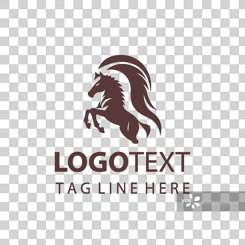 斯巴达战马标志图片素材