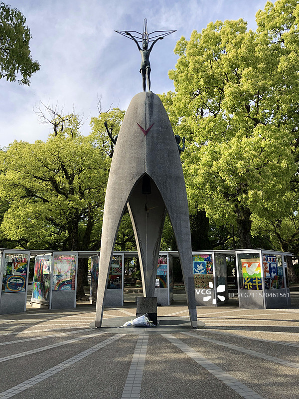 日本广岛和平公园图片素材