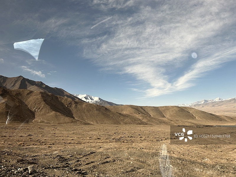 新疆盘龙古道&地质地貌图片素材