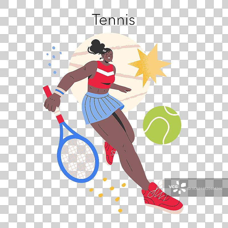 扁平风格奥林匹克运动会图片素材