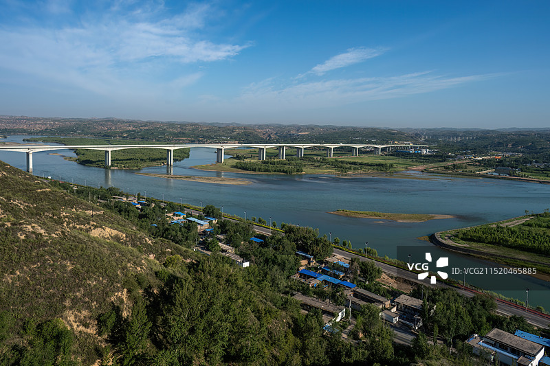 山西省忻州市河曲县罗圈堡景观图片素材