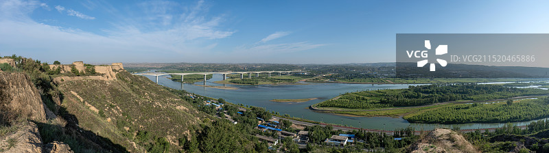 山西省忻州市河曲县罗圈堡景观图片素材