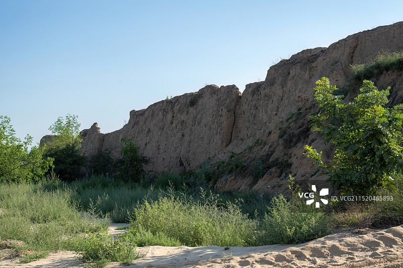 山西省忻州市河曲县罗圈堡景观图片素材