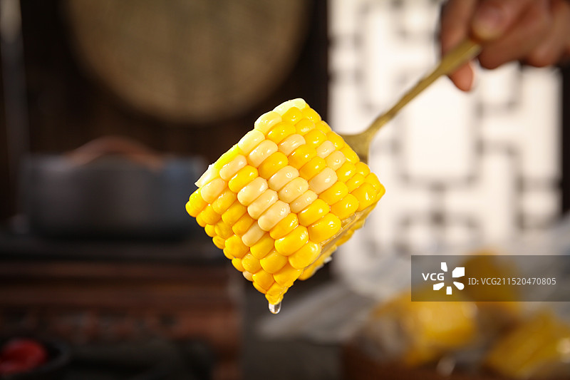 即食玉米段图片素材