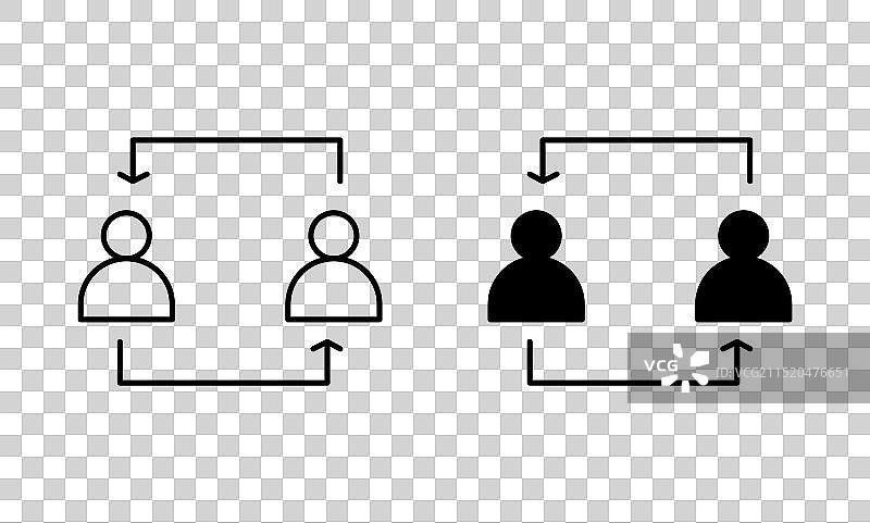 C2C轮廓图标合集或套装C2C细线图片素材