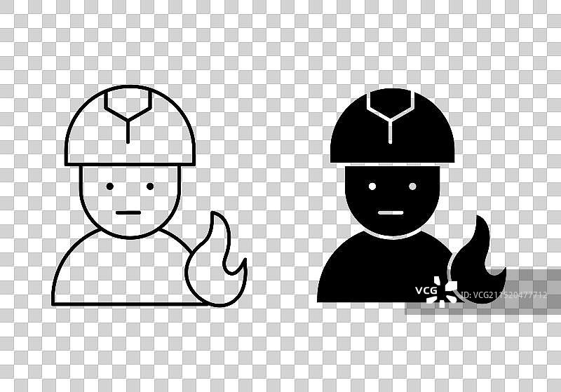 消防员图标图片素材