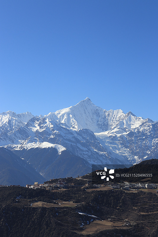 雪山行记图片素材