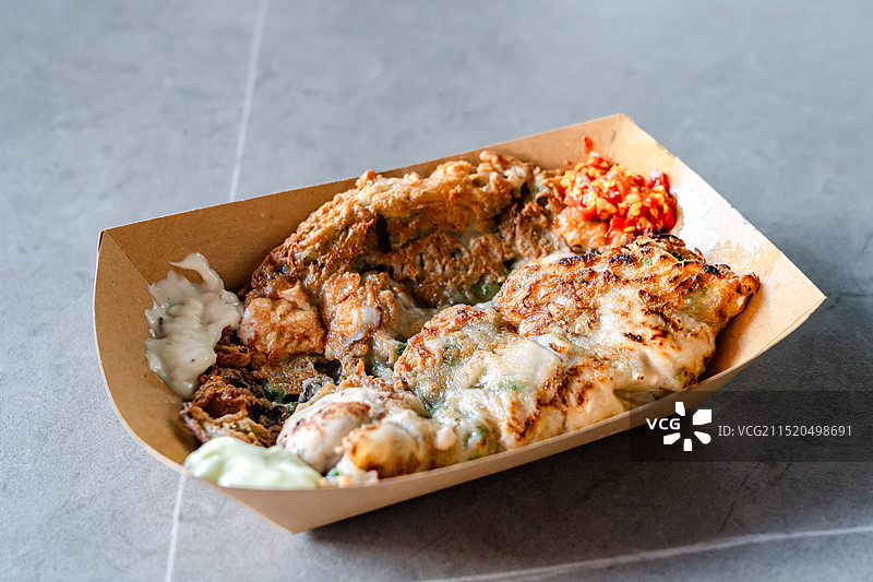 一份蚝仔烙小吃图片素材