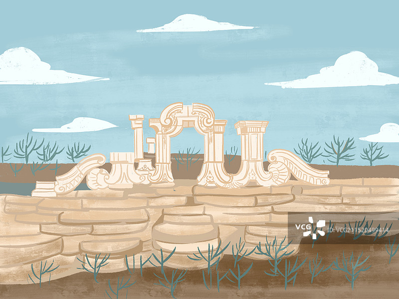 圆明园图片素材