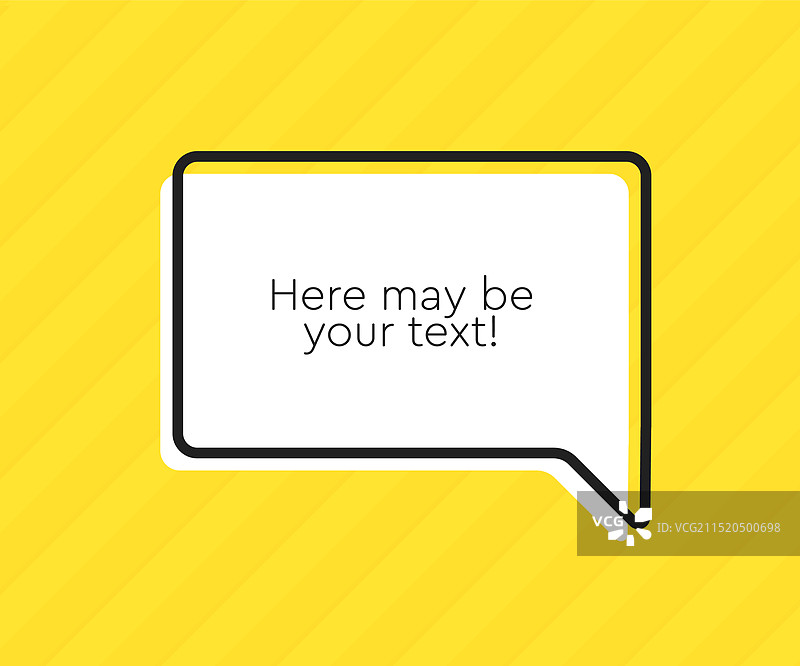 空白文本引言框消息框图片素材