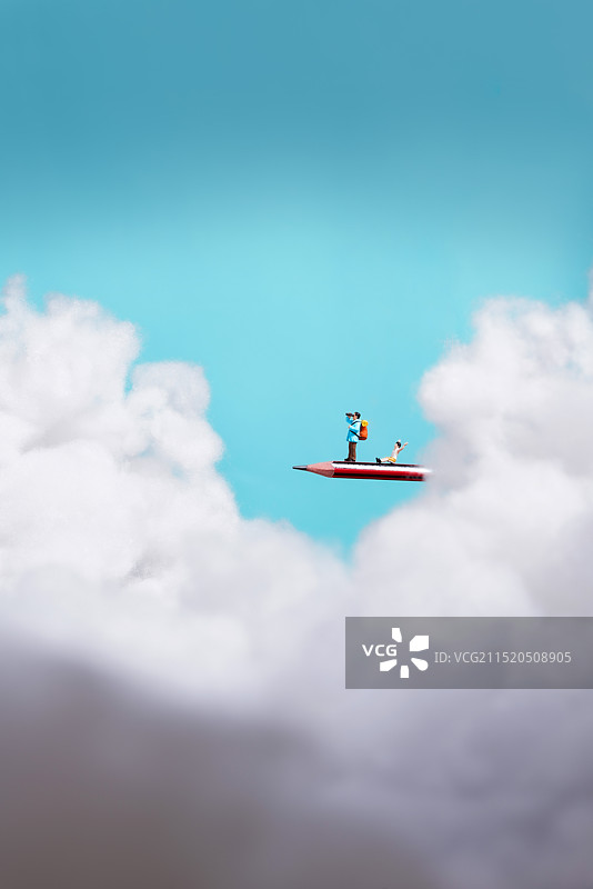 飞向幸福图片素材