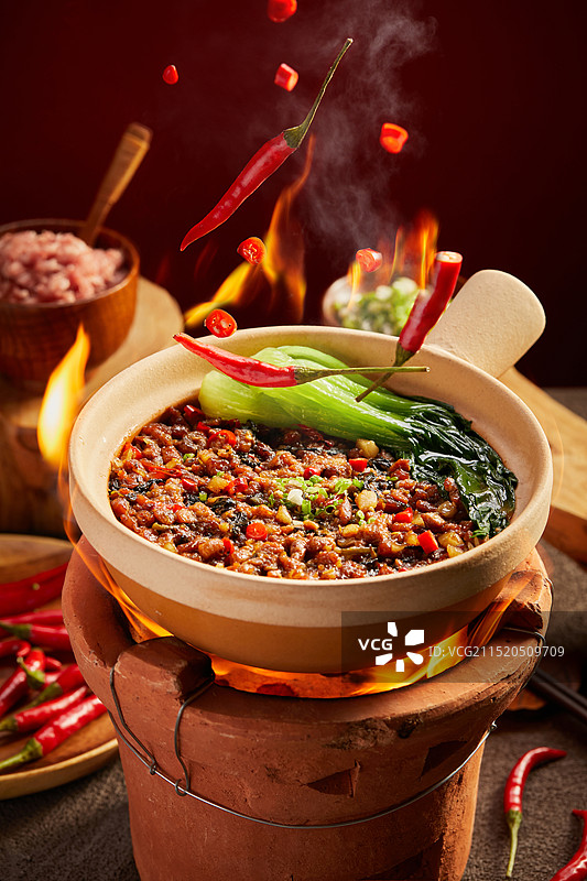 煲仔饭图片素材