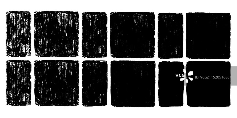 手绘笔刷笔触污渍合集图片素材