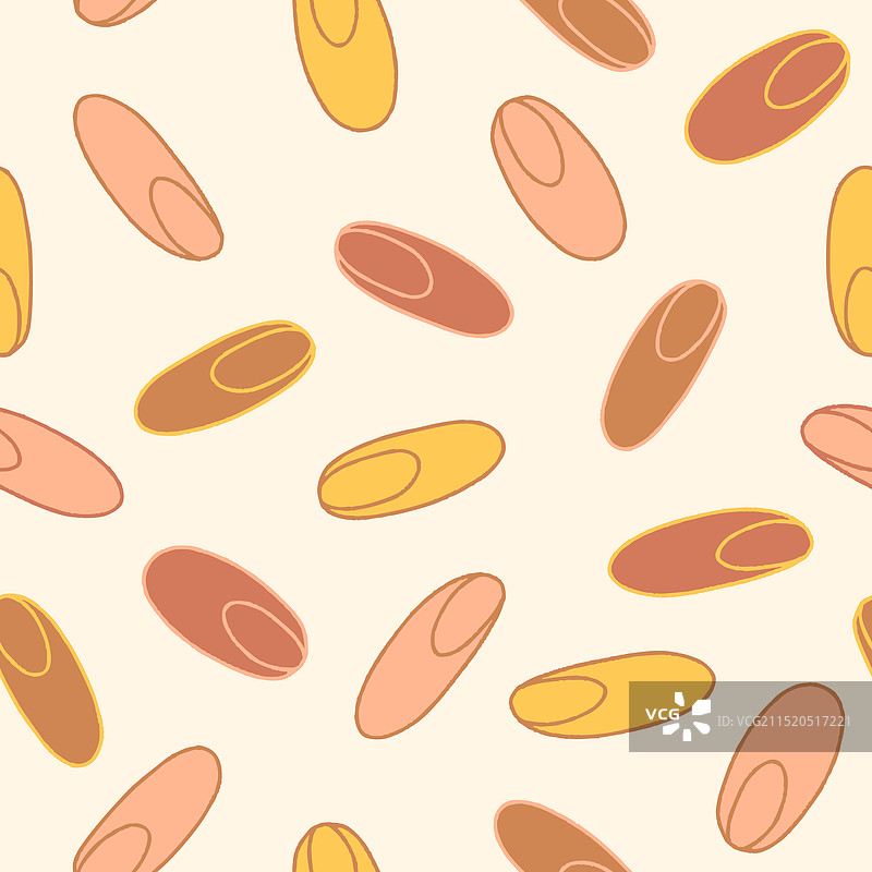 椭圆形无缝图案设计图片素材