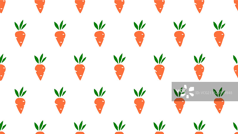 胡萝卜无缝图案图片素材