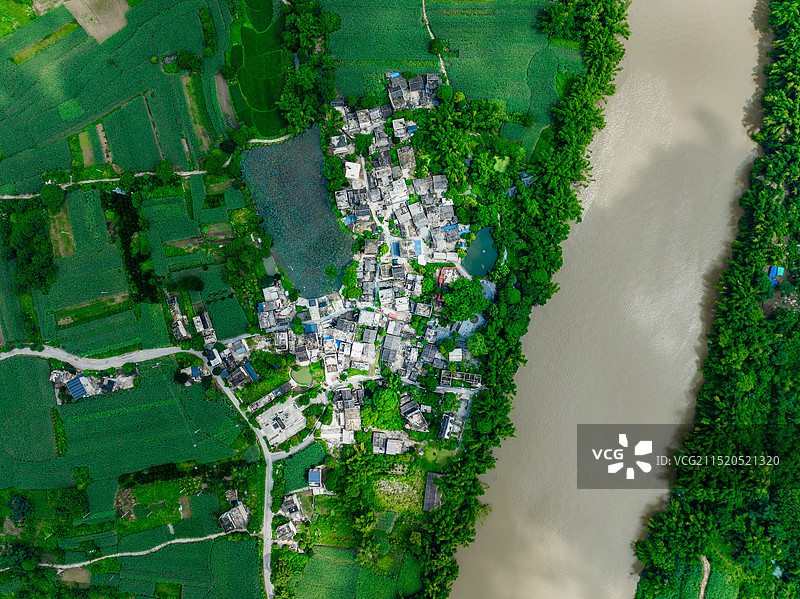 航拍耀达图片素材